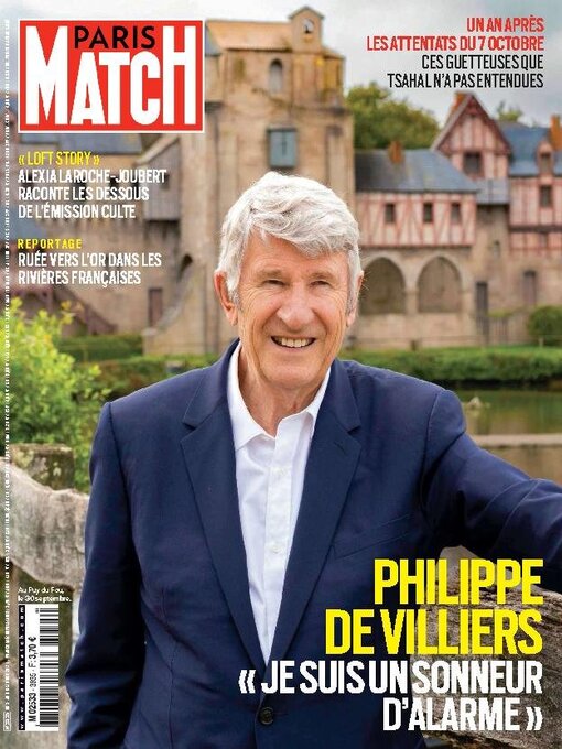 Title details for Paris Match by Lagardere Media News - Available